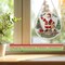 Hanging Diamond Art Ornament Kit Welcome Sign, Special Crystal Double Sided Diamonds Painting Pendant Kit for Adults Santa Claus, DIY Acrylic Gem Painting Board Kit